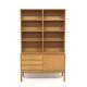 Scandinavian oak bookcase "MTP", Marian Grabinski, Möbel-Ikea, Sweden, 1960