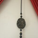 Chinese fan with decorative tassel