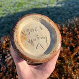Large Art Deco vase in stoneware by Jules Guerin