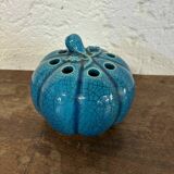 Ceramic pumpkin flower holder