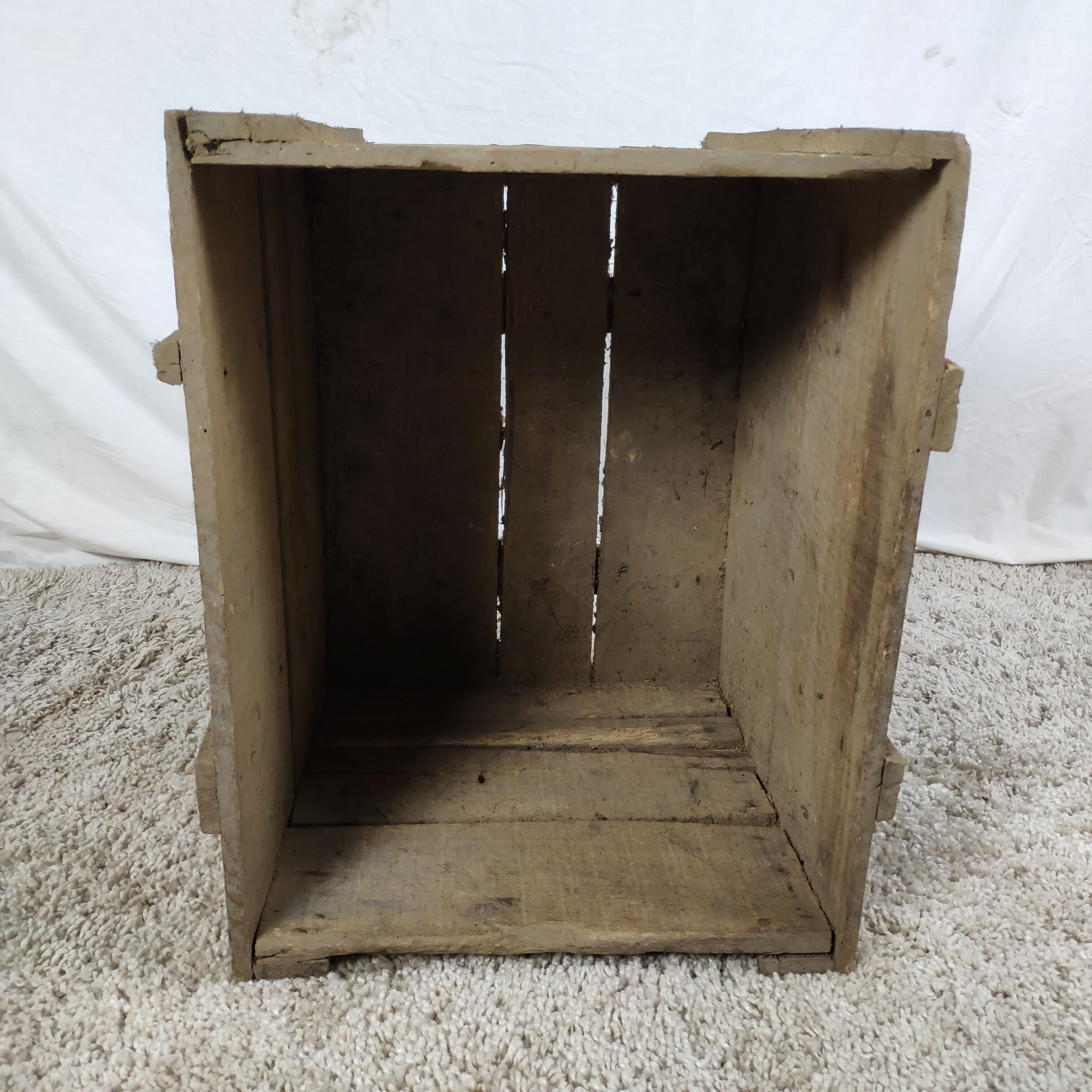 Wooden transport crate