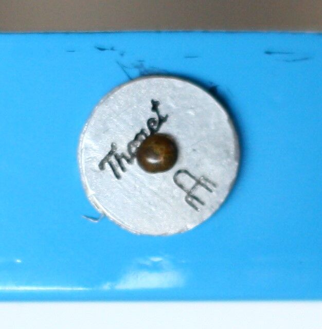 B10 functionalist/bauhaus thonet table, 1940s