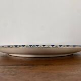 Iznik dish mid-20th century monogram floral decoration