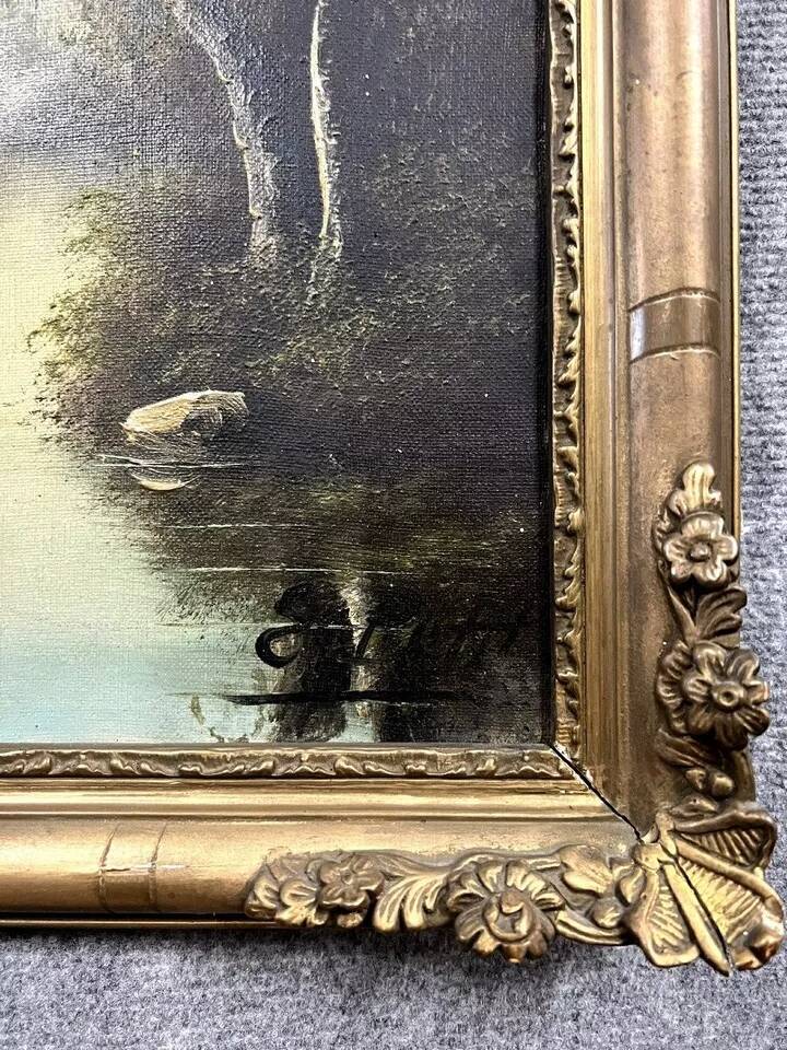 Eugène Petit: Oil on canvas, Napoleon III period