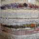 Vintage wool lampshade