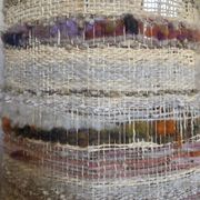 Vintage wool lampshade