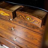 Antique Danish Walnut Cabinet, 1890s