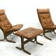 Siesta Lounge Chair by Ingmar Relling for Westnofa, Set of 3