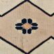 6x8 Pink & Navy Blue Oriental Vintage Rug, 186x247Cm