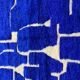 Small handmade wool rug 100 x 200 cm