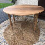 Table de ferme ovale