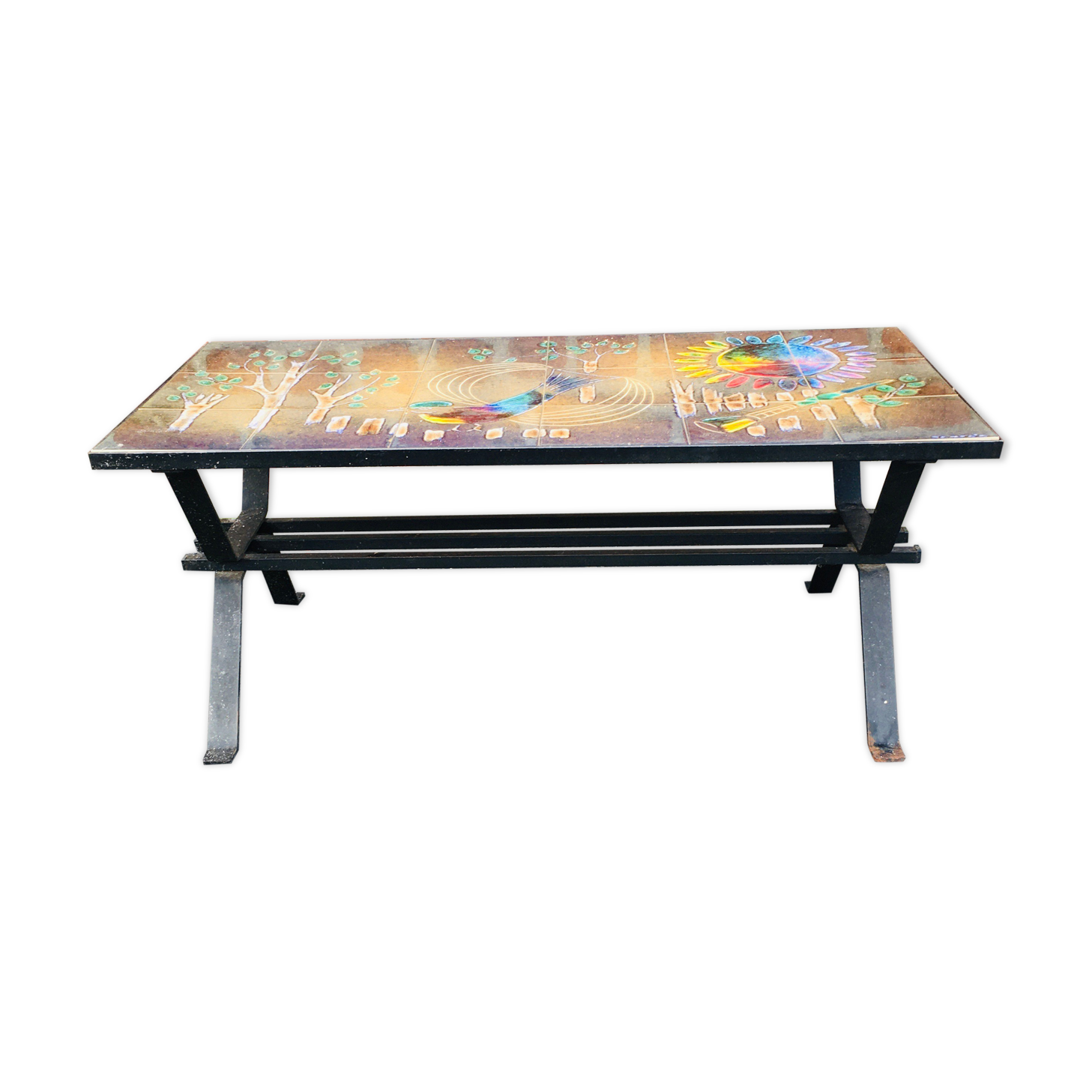 Vintage Vallauris coffee table