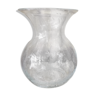 Crystal bubble vase