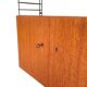 Système mural modulaire vintage par Musterring – unité murale compacte