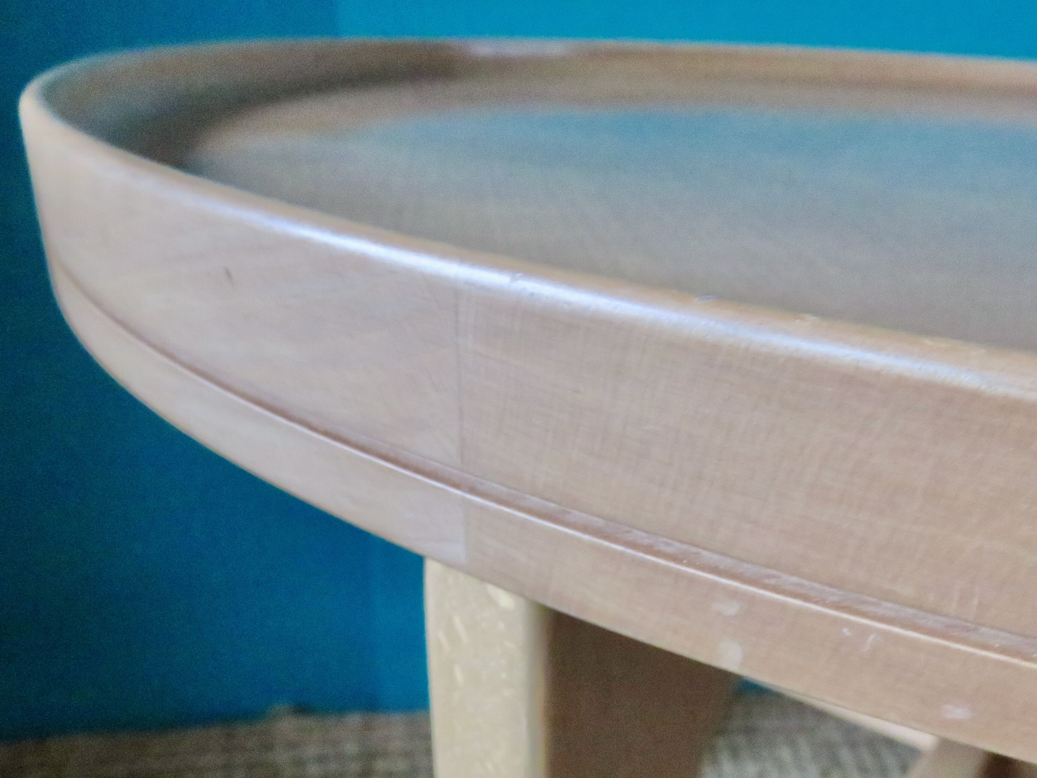 Cabinetmaker's coffee table in solid maple. Denmark 1990