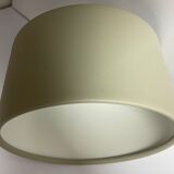 Grey disc lampshade