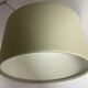 Grey disc lampshade
