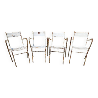 4 TOLIX T2 Armchairs Xavier Pauchard