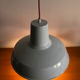 Suspension bowl enamelled white