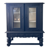 Colonial style display cabinet