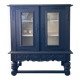 Colonial style display cabinet