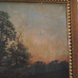 Oil on canvas early 20th.