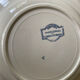 Hollow plates Sarreguemines Iron Earth model Blue favorite
