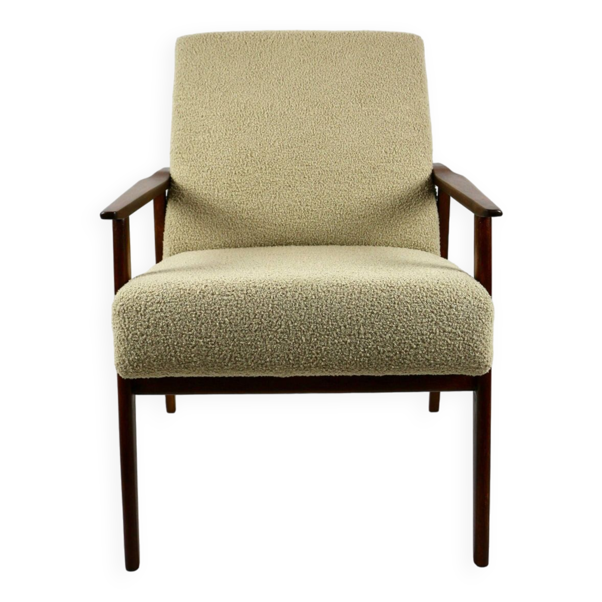 Fauteuil Boucle Beige, 1970s