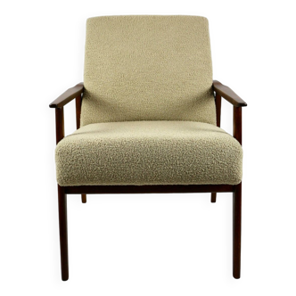 Fauteuil Boucle Beige, 1970s