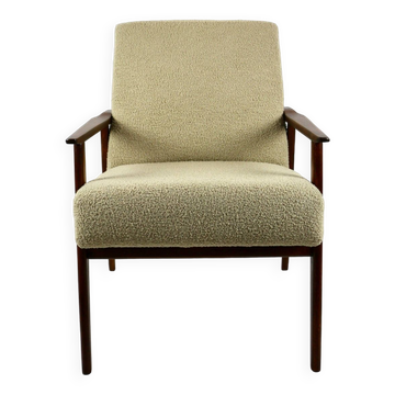 Fauteuil Boucle Beige, 1970s