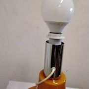 Vintage 70s Style Lamp Orange