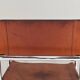 S34 dining armchair in cognac saddle leather by Mart Stam for Fasem, 1970s