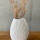 Bleached sandstone vase