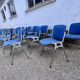 Series of 40 chairs by G. Piretti for Castelli Anonima Castelli, Italy, 1970s