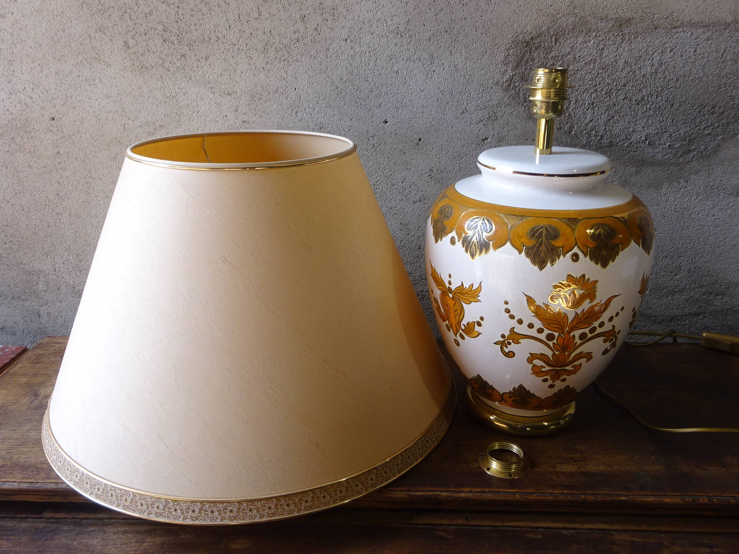 Large living room lamp by Louis Drimmer