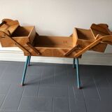 Vintage sewing basket