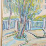 Swedish Oil on Canvas – “Sapri, Italy” by Gunnar Ingemar Erixon