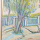 Swedish Oil on Canvas – “Sapri, Italy” by Gunnar Ingemar Erixon