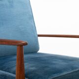 Pair of easy chairs by Grete Jalk for France & Daverkosen, Denmark 1962