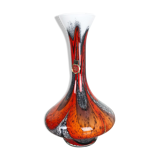 Extra Large Vintage Pop Art Opaline Florence Vase Design 1970s, Italy
