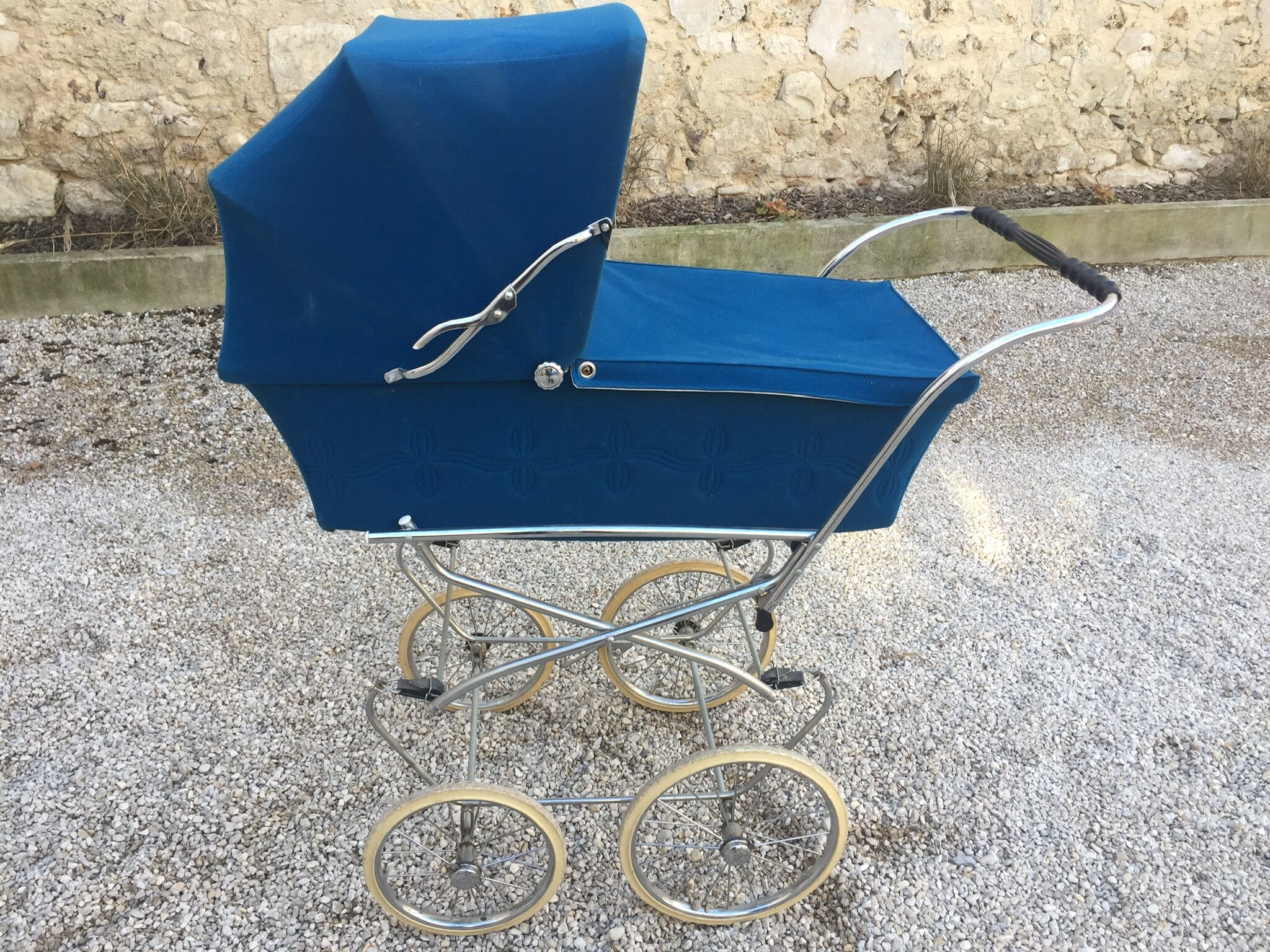 Landau Aubert bleu année 70