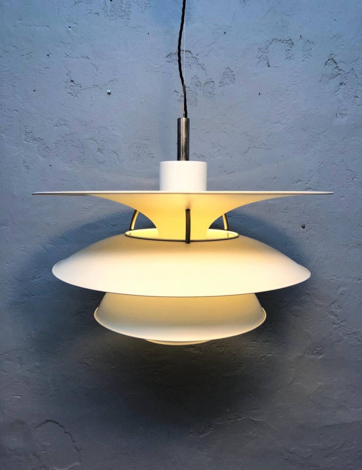Iconic vintage large P. Henningsen PH6 1/2 - 6 Charlottenborg chandelier