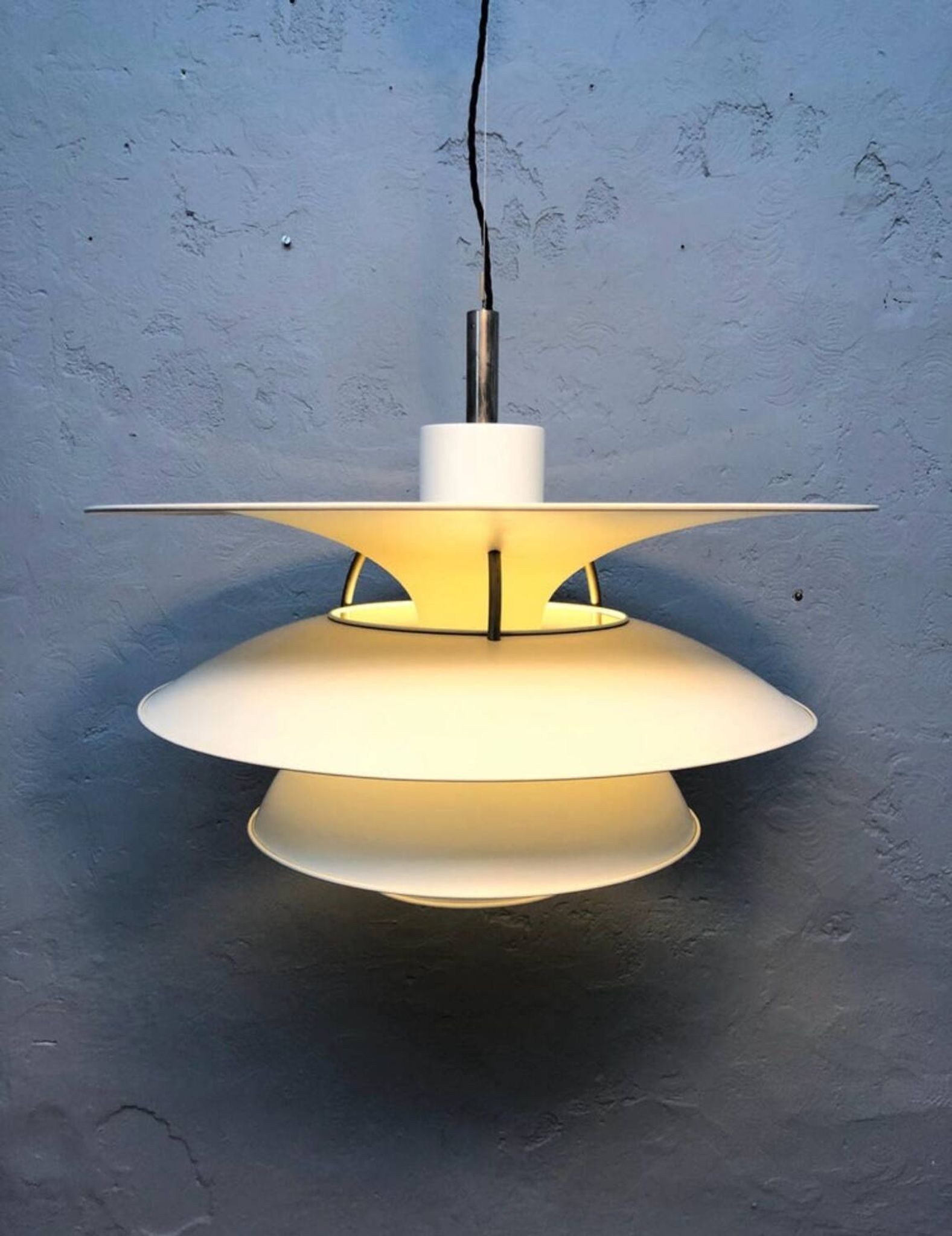 Iconic vintage large P. Henningsen PH6 1/2 - 6 Charlottenborg chandelier