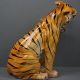 Vintage ceramic tiger