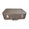 Vintage suitcase in skai