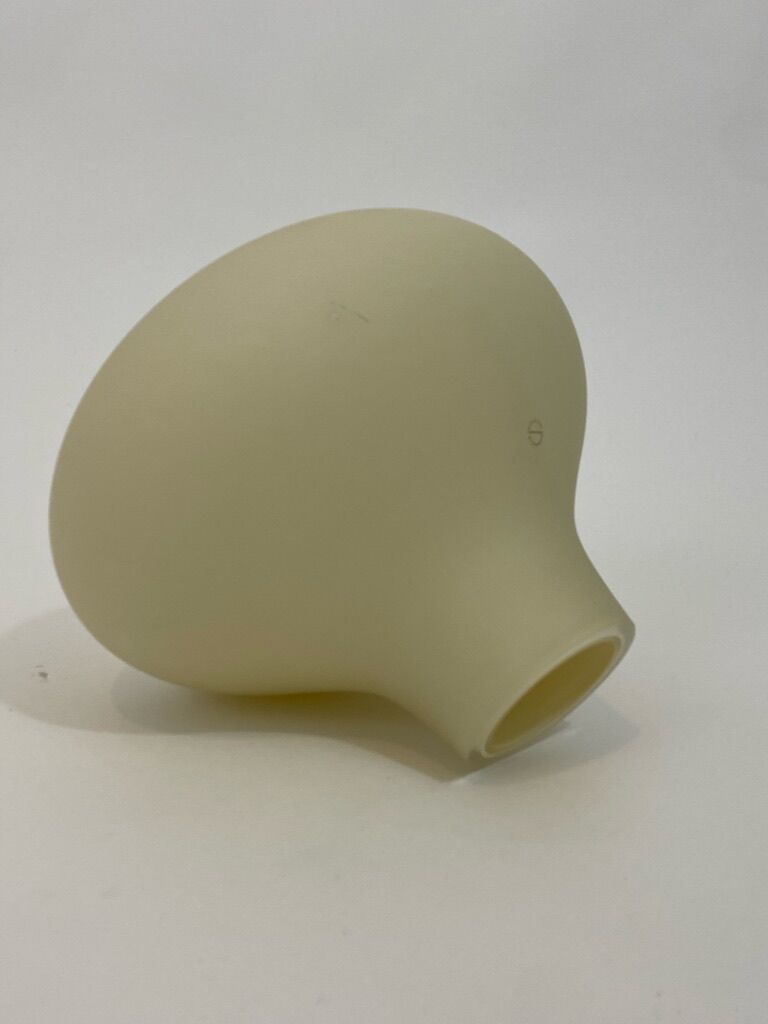 Fiesolani glass vase by Nigel coates for Salviati.