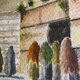 Original watercolor painting 1949 "Wailing Wall - Jerusalem" G. KUGELEM