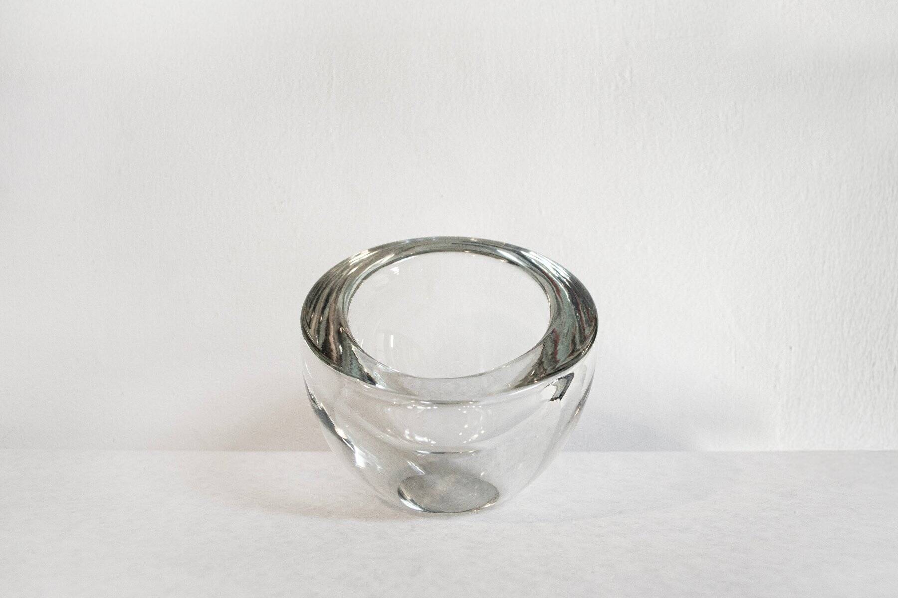 Vaso in glass of Murano by Alfredo Barbini per Barbini, Italia, anni '70