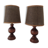 Pair of old lamps