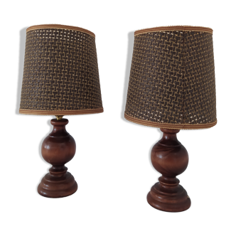 Pair of old lamps
